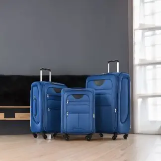 Soft SHell Luggage Expandable 3 Piece Set